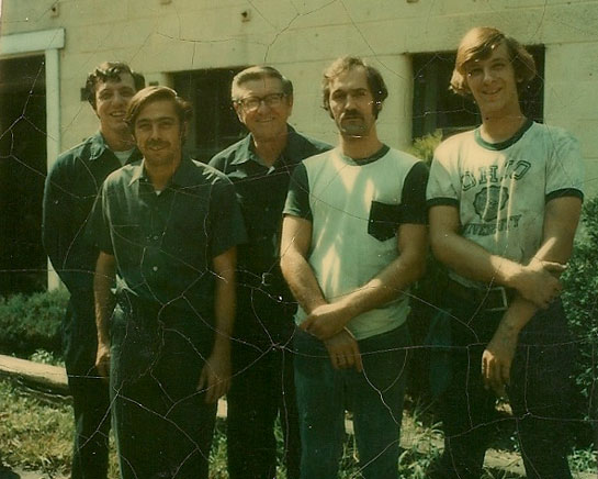 Dunham Products crew, circa 1976